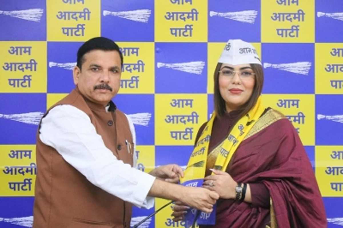 सामाजिक कार्यकर्ता सौम्या भट्ट आम आदमी पार्टी में हुई शामिल